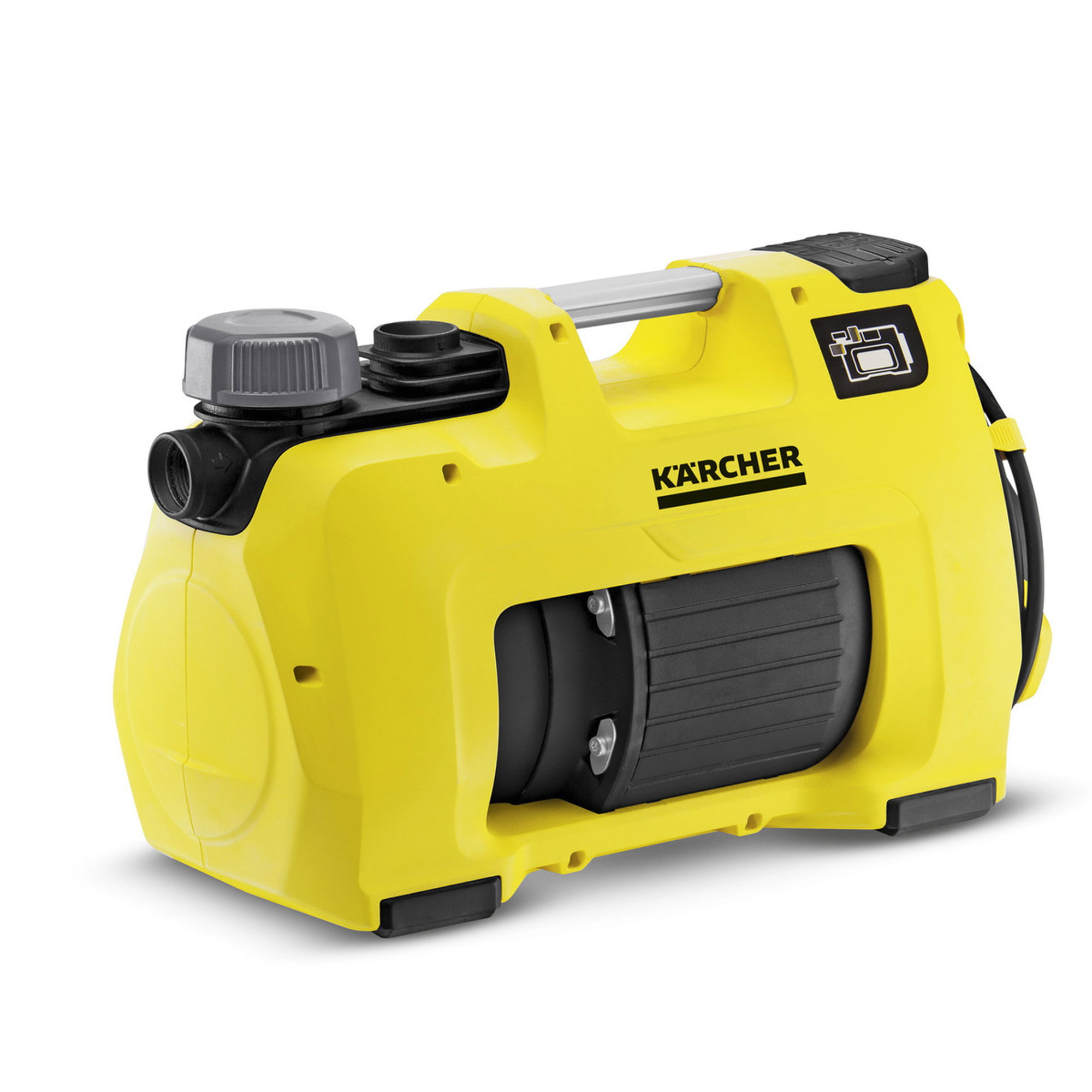 Taschenpumpe, Druckluftpumpe, Kärcher, Kompakte Pumpe, Gelb