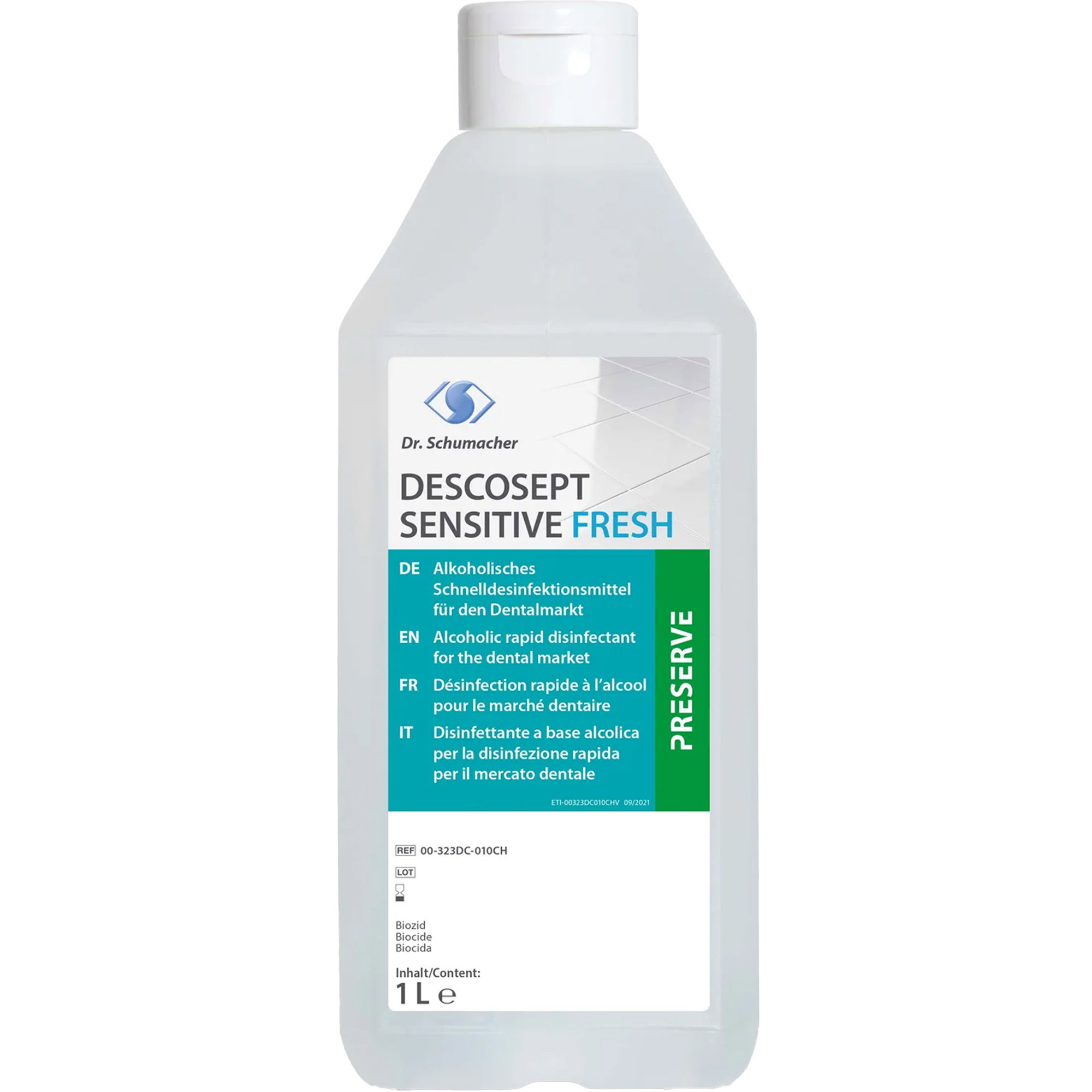 Désinfectant pour surfaces | Dr. Schumacher Descosept Sensitive Fresh