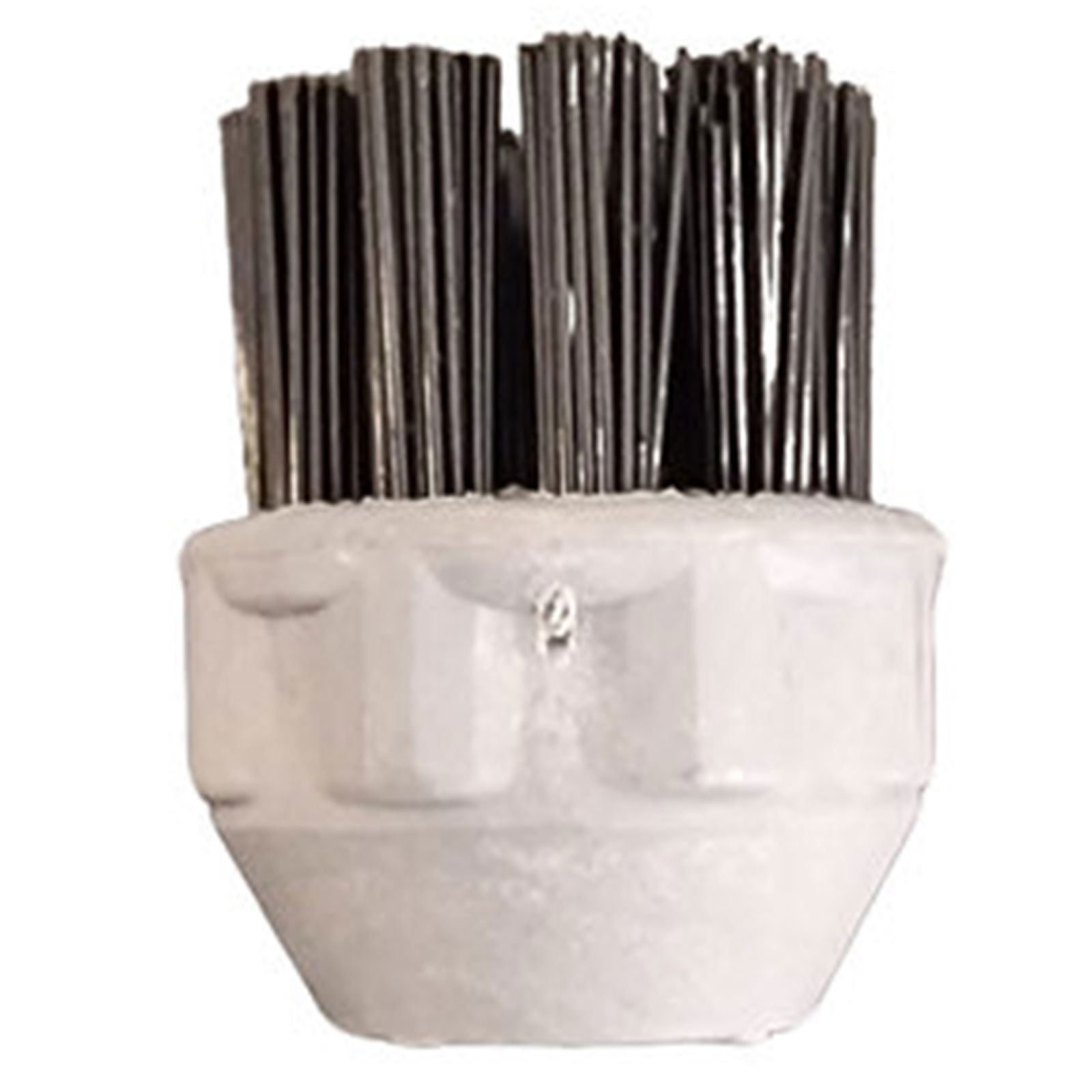 Round brush gray with plastic bristles DAMPF DRACHE