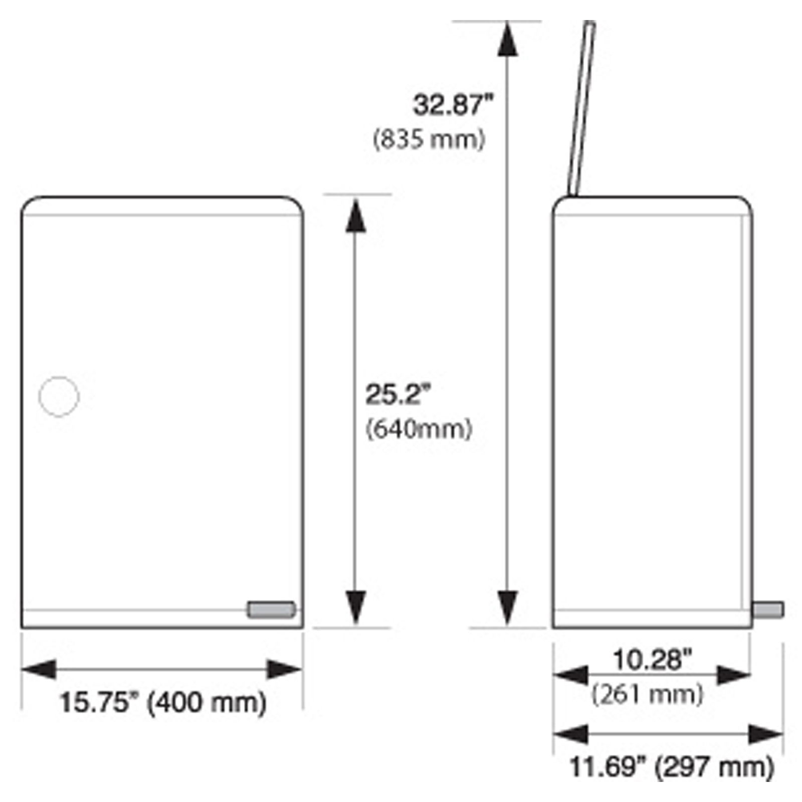 Windel-Entsorgungssystem 48 Liter Janibell M400DS