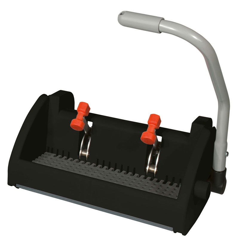 Flachpresse schwarz reflo