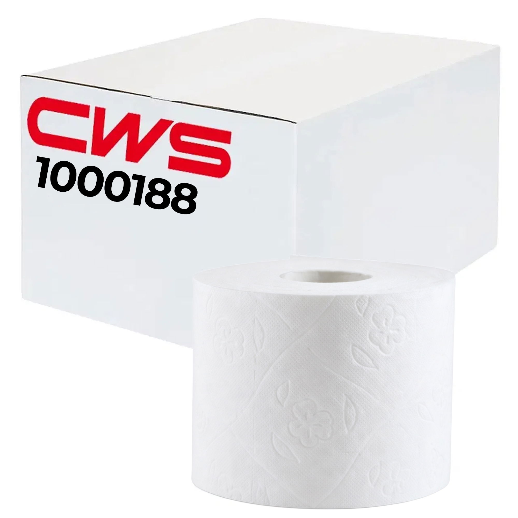 Toilettenpapier | 2-lagig | Zellstoff | 640 Blatt | CWS Maxi 80