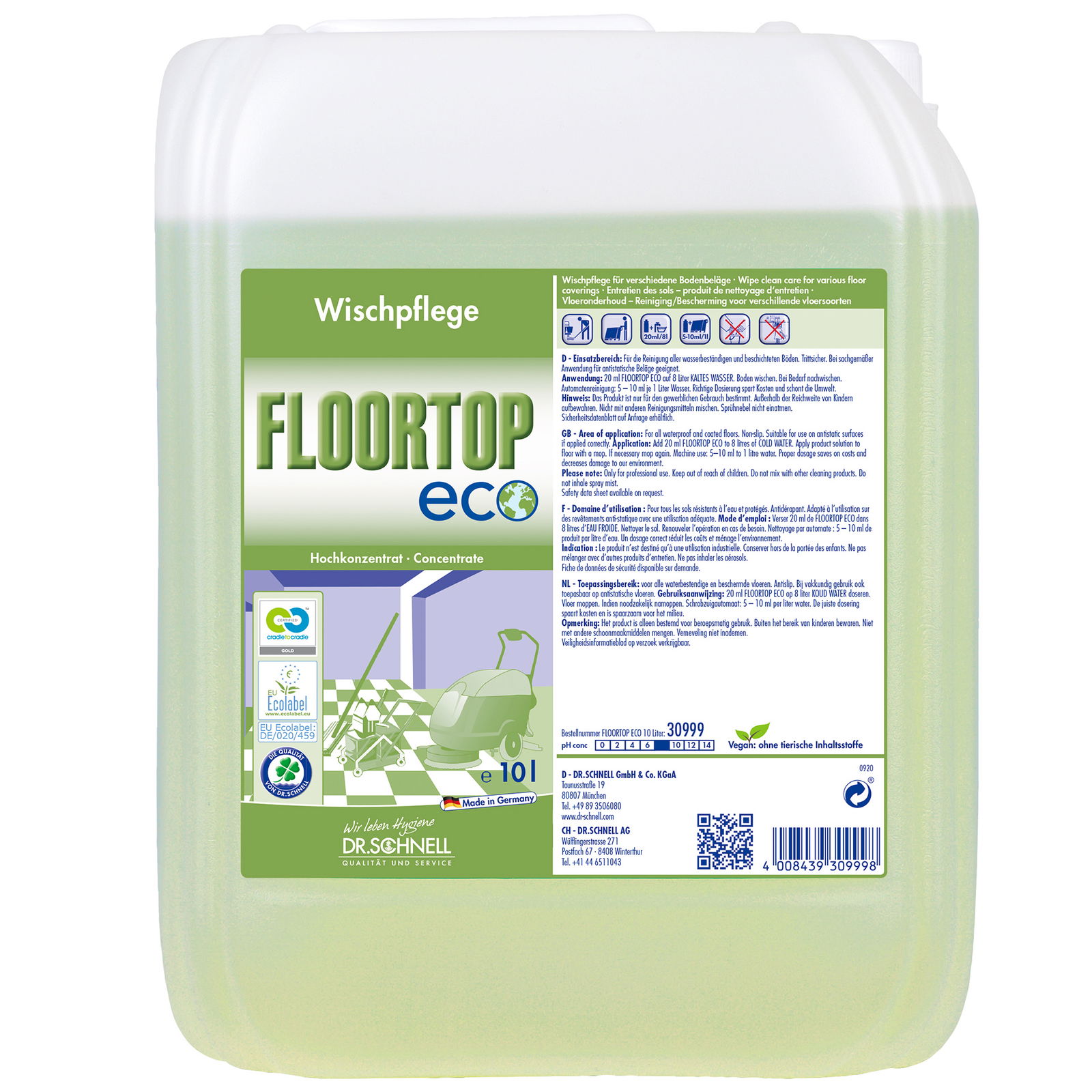 Bodenreiniger Floortop eco