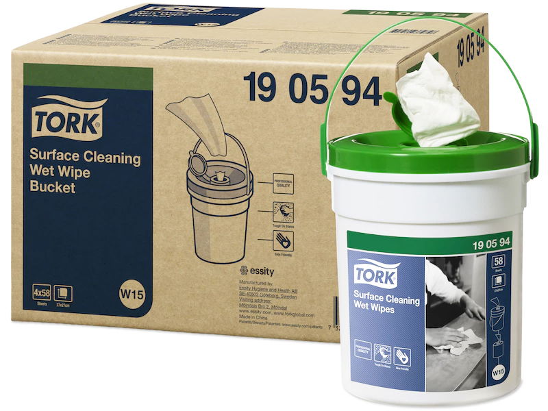 Feuchte Oberflächenreinigungstücher TORK