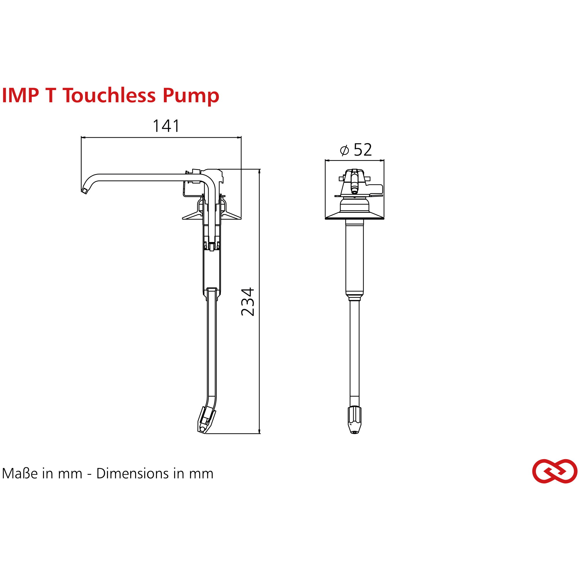 Tauchpumpe, Handpumpe, Kolbenpumpe, Metallpumpe, Armaturenteile