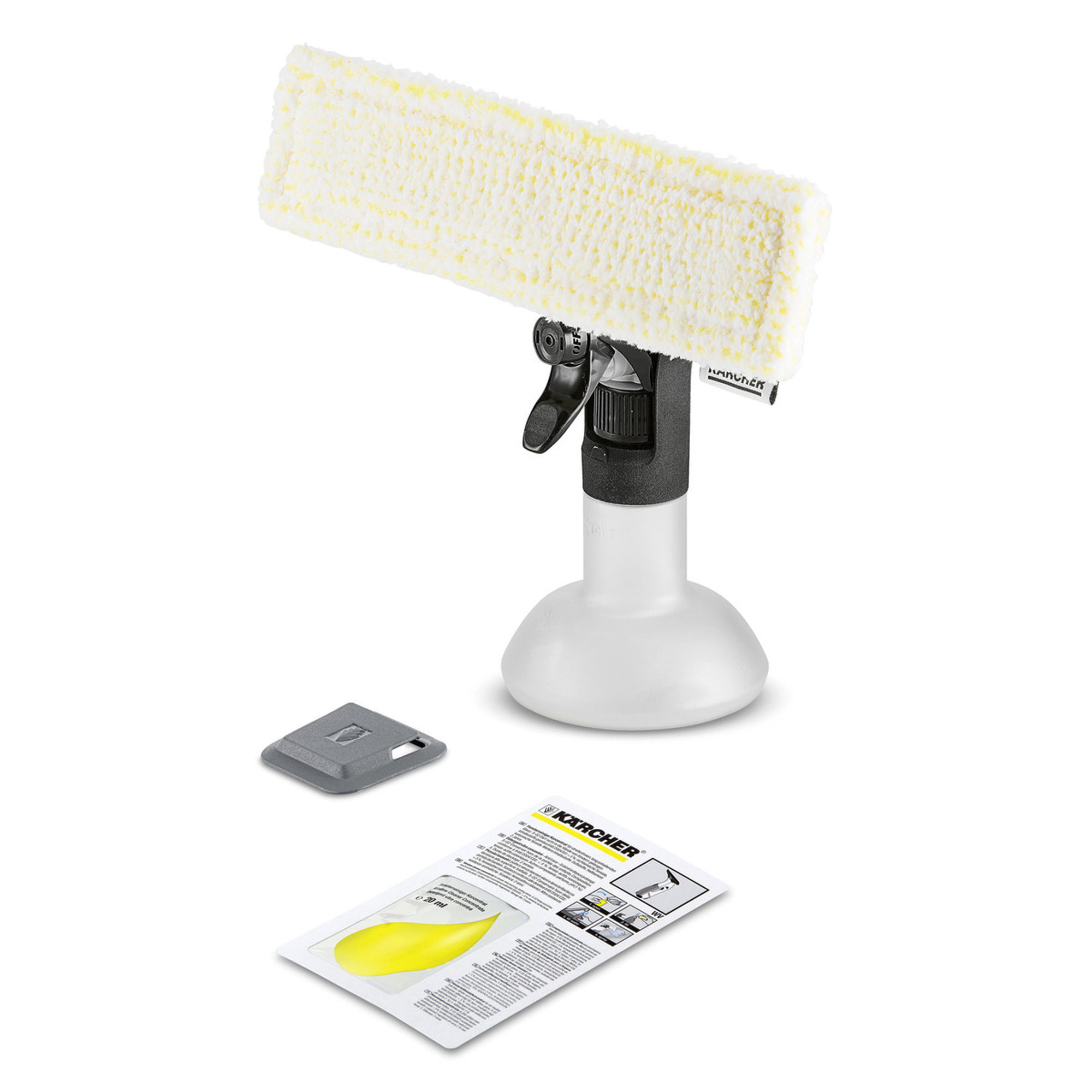 Wühler-Aufsatz, Mikrofaser-Schwamm, Schwamm-Adapter, Flaschenhalterung, Reinigungszubehör