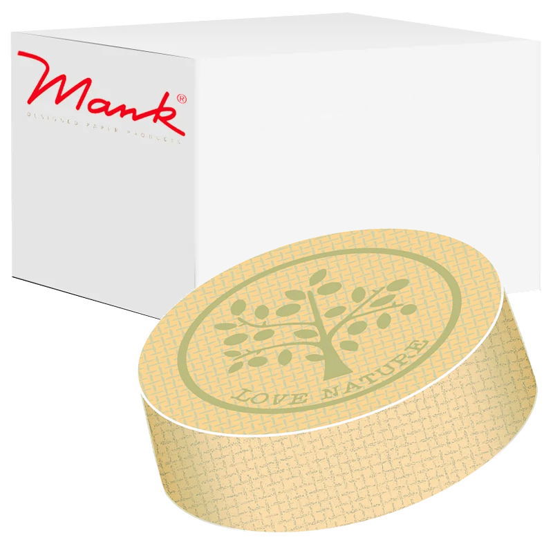 Deckel für Trinkgläser Love Nature Jute