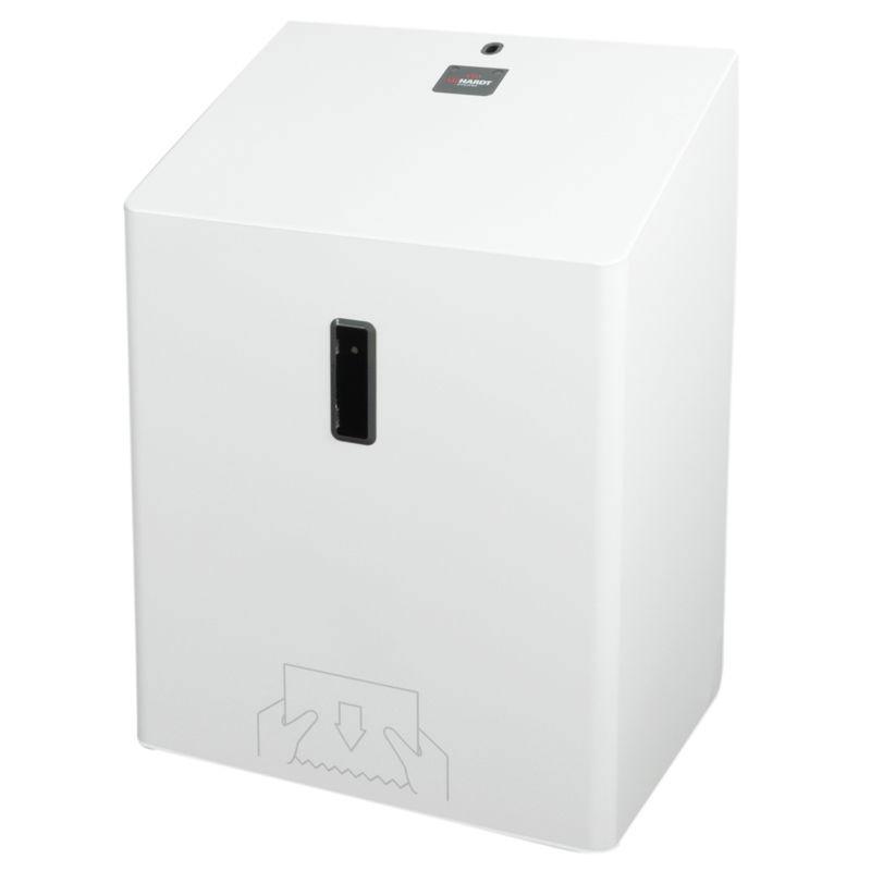 Rollenhandtuchpapierspender Edelstahl mit automatischem Schneidwerk