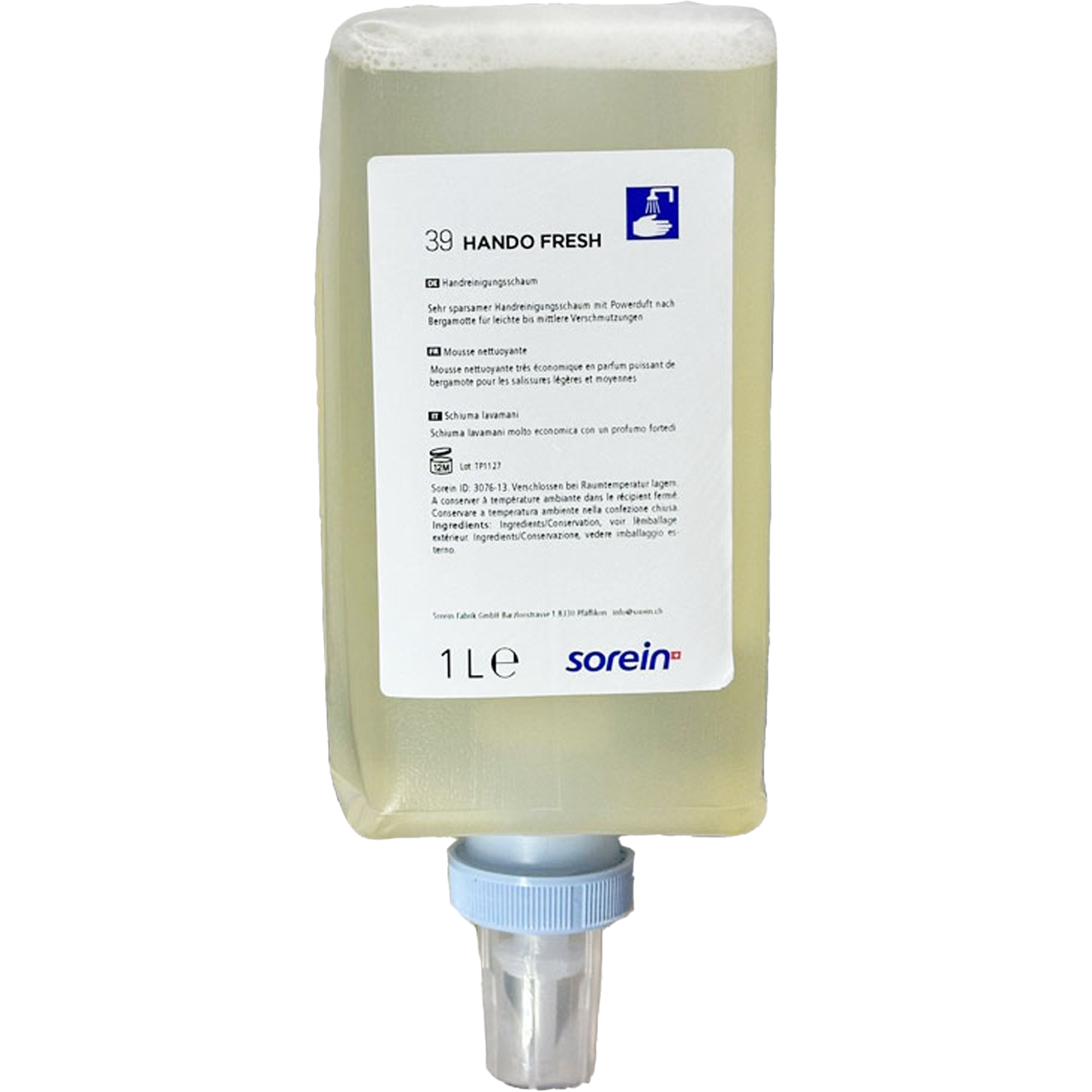 Schaumseife | 1'000 ml | sorein Hando Fresh