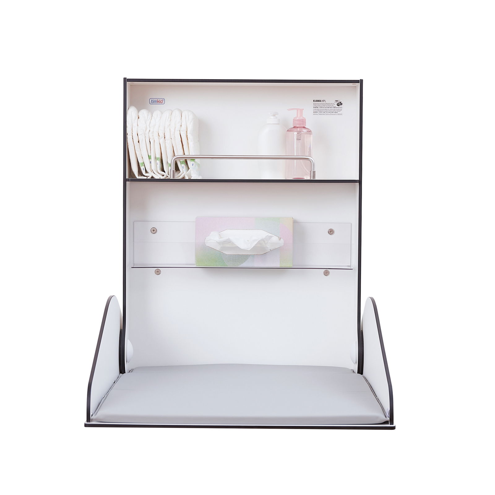 timkid TKS8001 KAWAHPL Wickeltisch Deluxe weiss Front