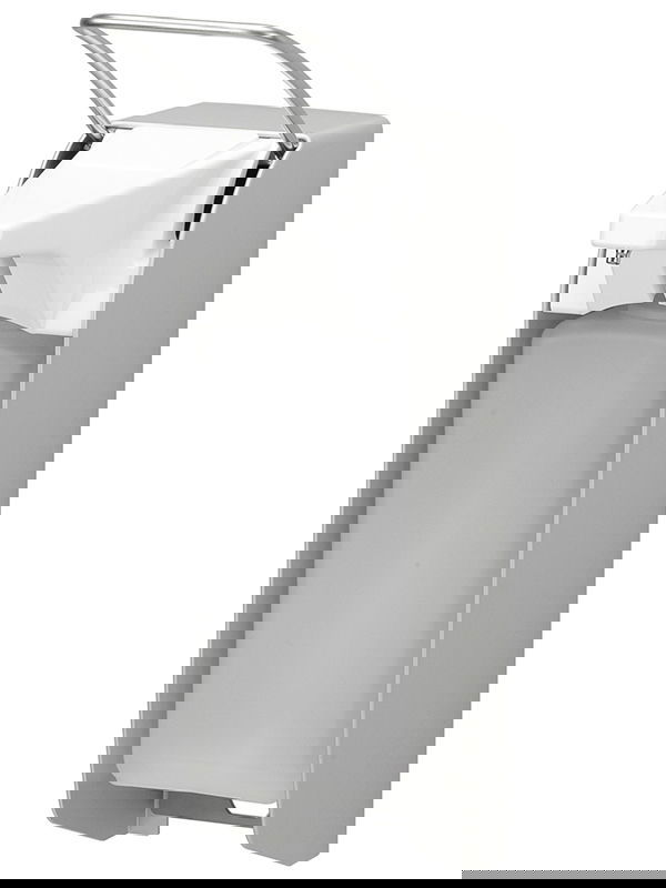 Desinfektionsmittelspender manuell kurzer Armhebel 1000ml Aluminium