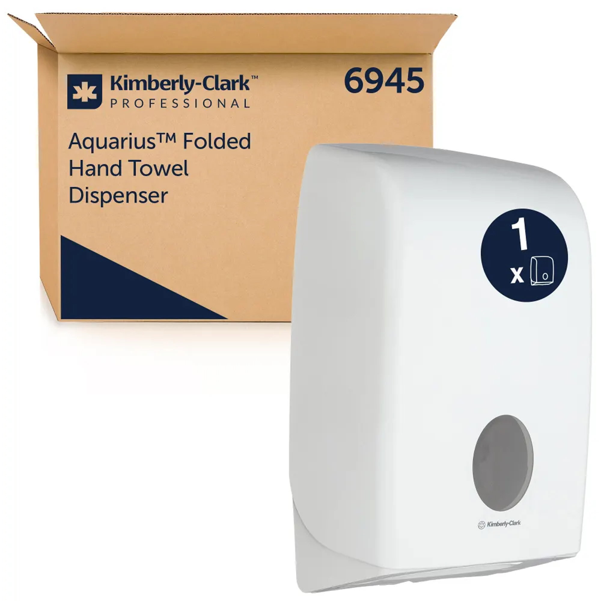 Papierhandtuchspender Kunststoff | Aquarius 6945