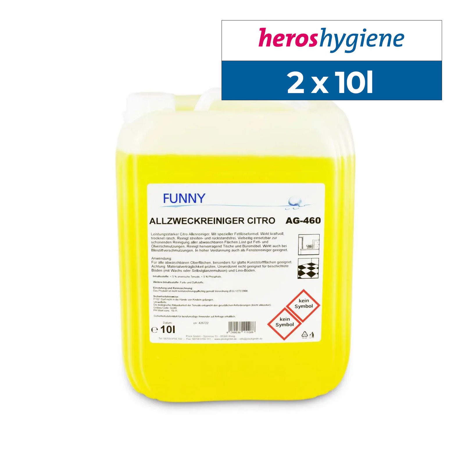 Funny AG-460 Citro Reiniger Allzweckreiniger 10 Liter Kanister