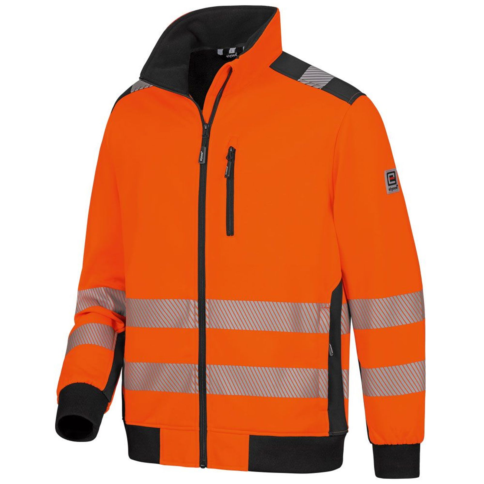 Warnschutzjacke Sweatjacke Orange Elysee Fideli 22612
