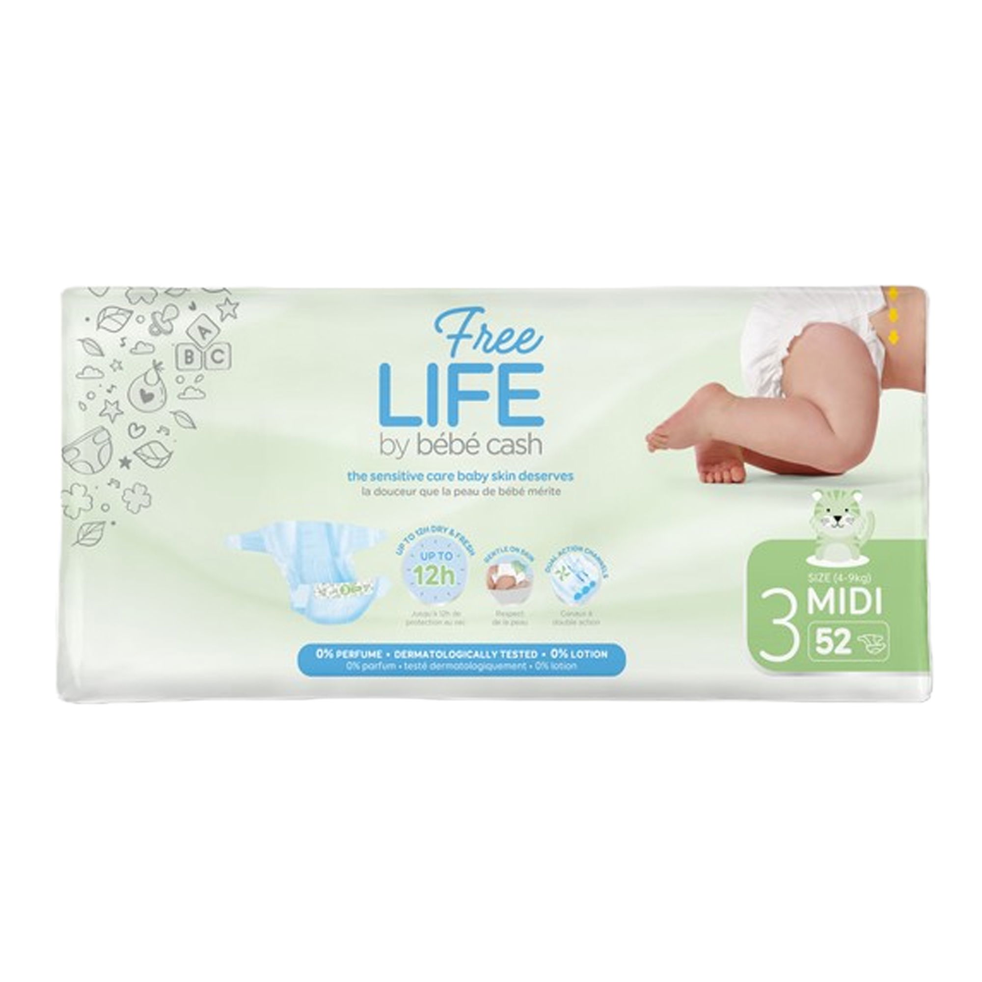 Nappies | size 3 | Midi | 4 - 9 kg