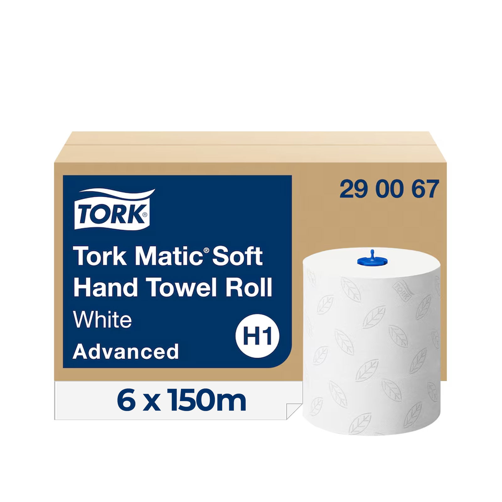 Tork Matic H1 290067 Papierhandtuchrolle Advanced weiss Paket