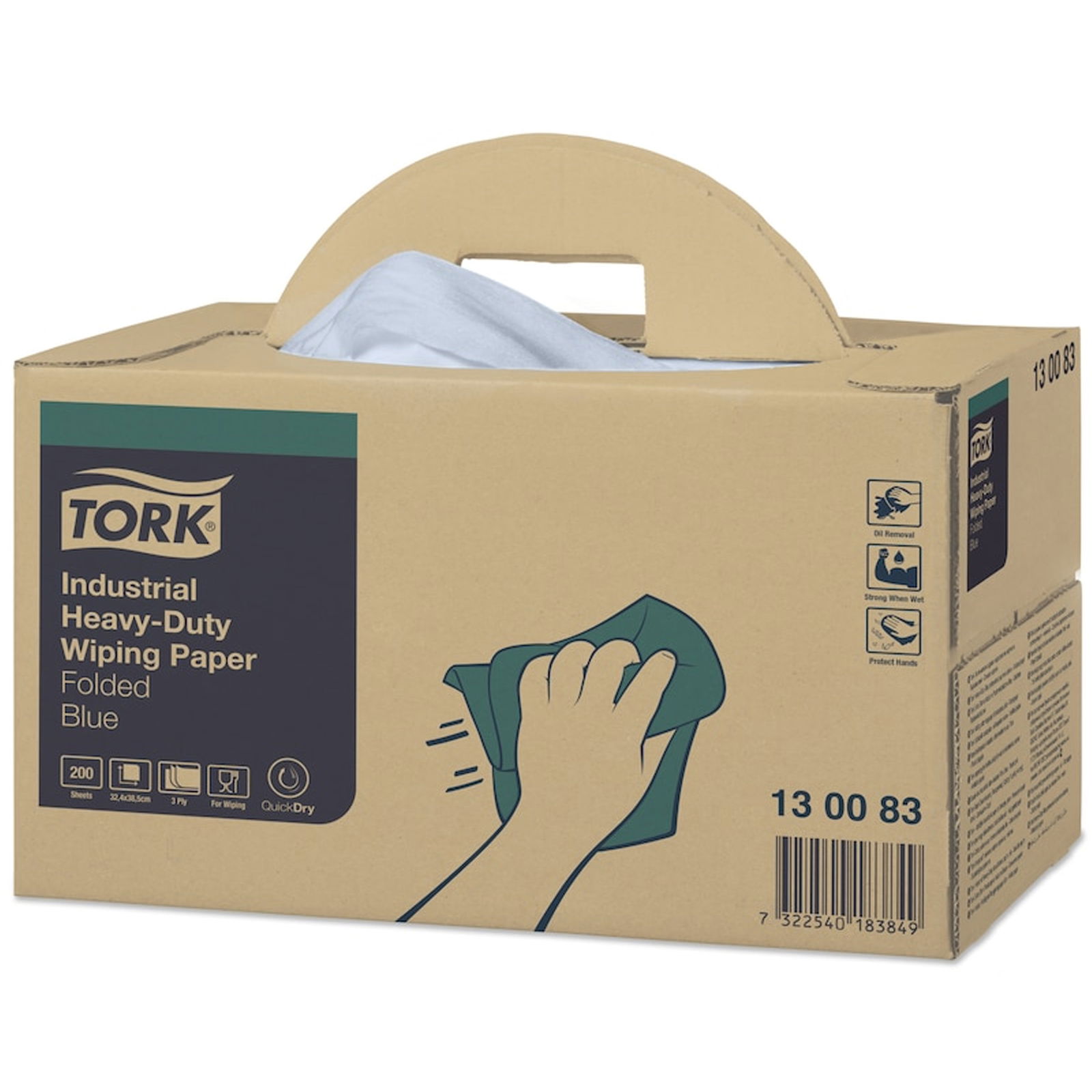 TORK W7 Extra Starke Industrie Papierwischtücher