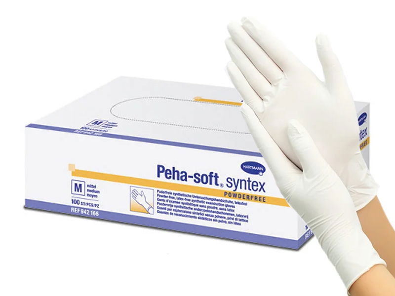 Peha-soft syntex, Vinylhandschuhe weiss