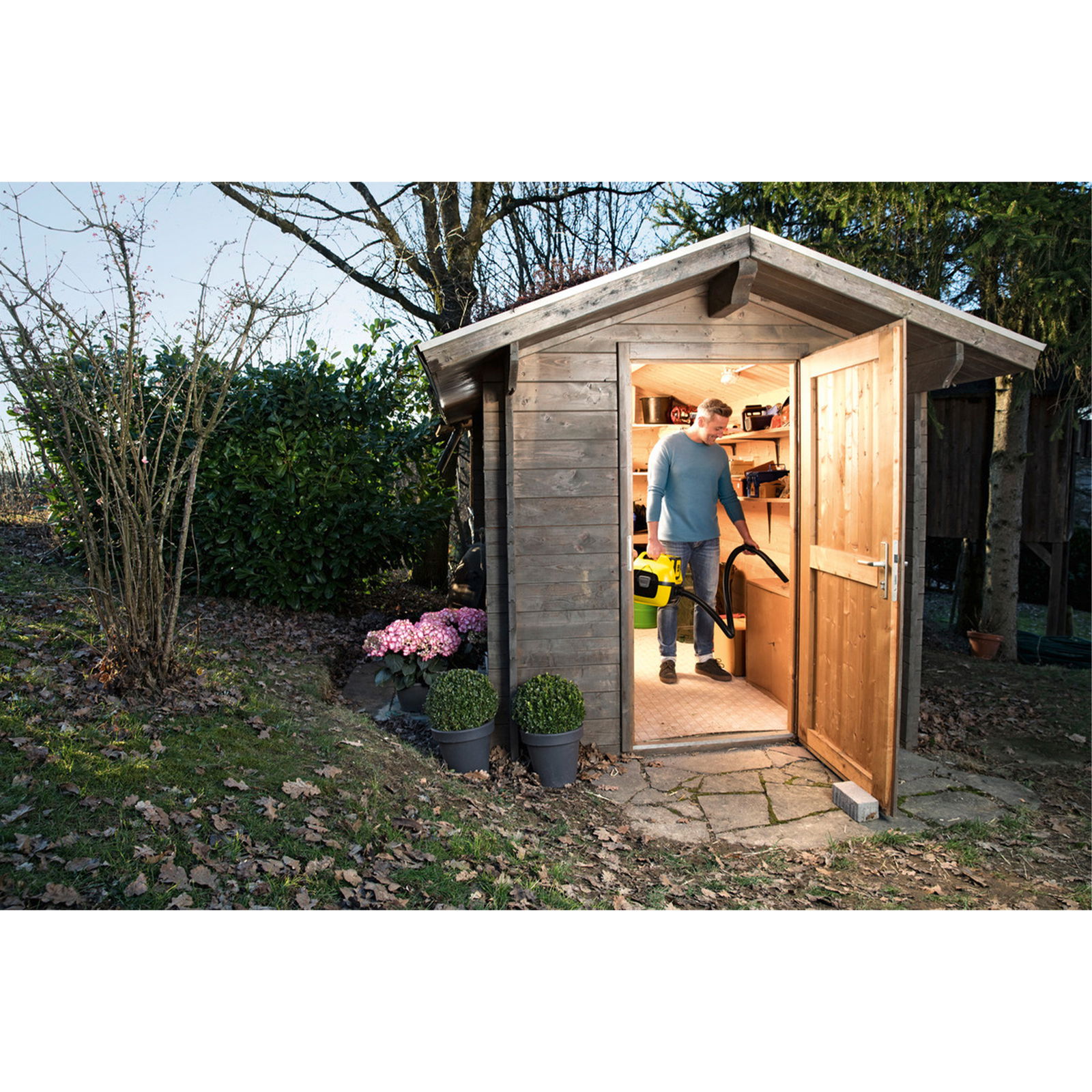 Aspirateur eau et poussière sans fil Kärcher WD 1 COMPACT BATTERY