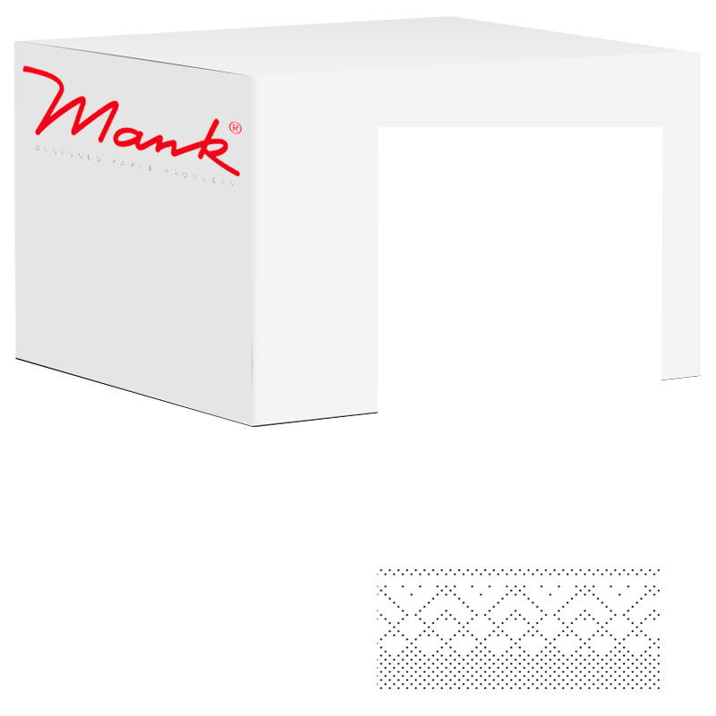 Tischdecken Basic Linclass 1/8 Falz 80 x 80cm