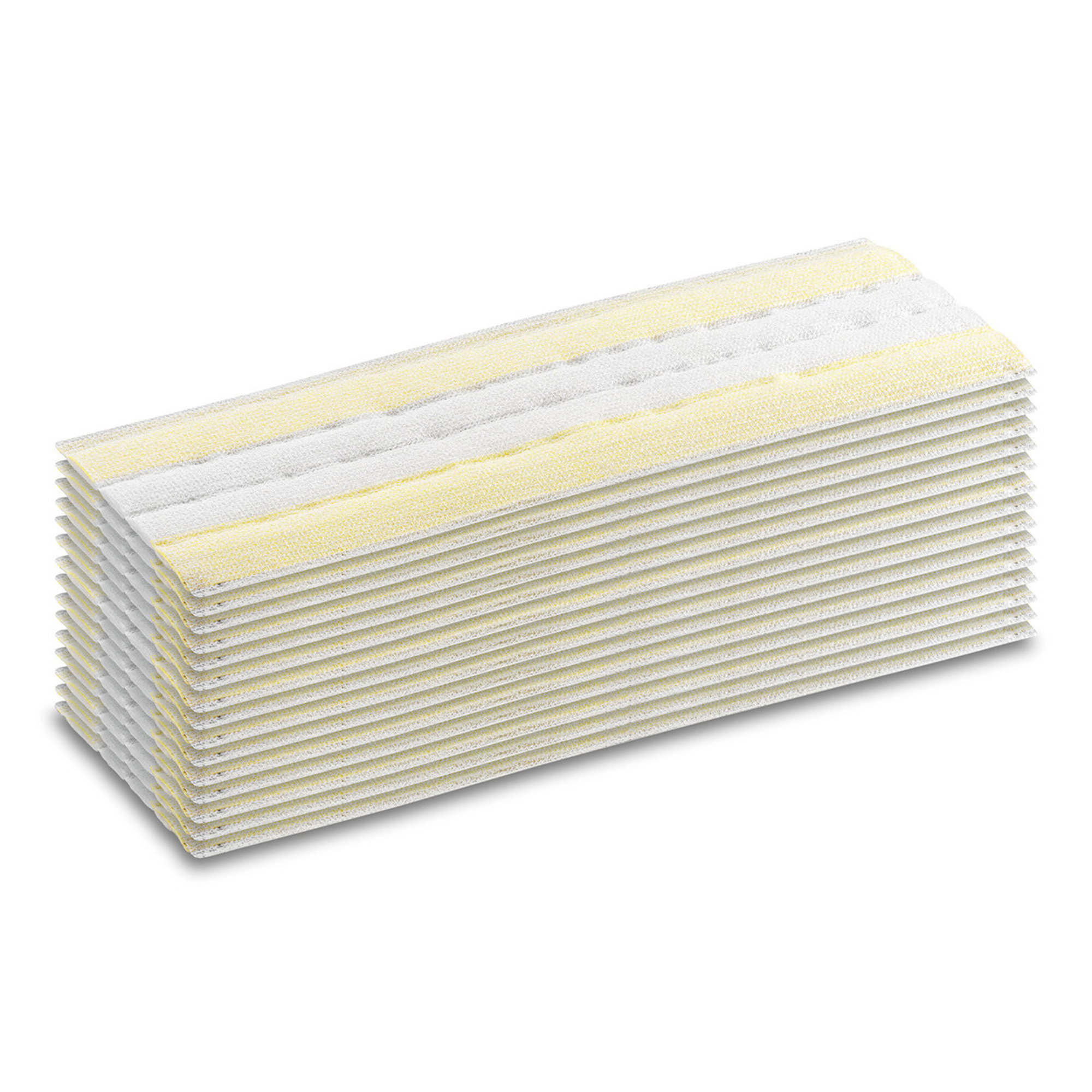 Filter-Schwamm, Reinigungsschwamm, Gelbe Streifen, Rechteckblock, Scheuerschwamm