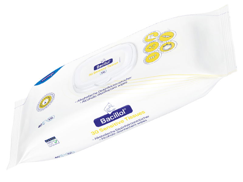 Bacillol 30 Sensitive Tissues Desinfektionstücher
