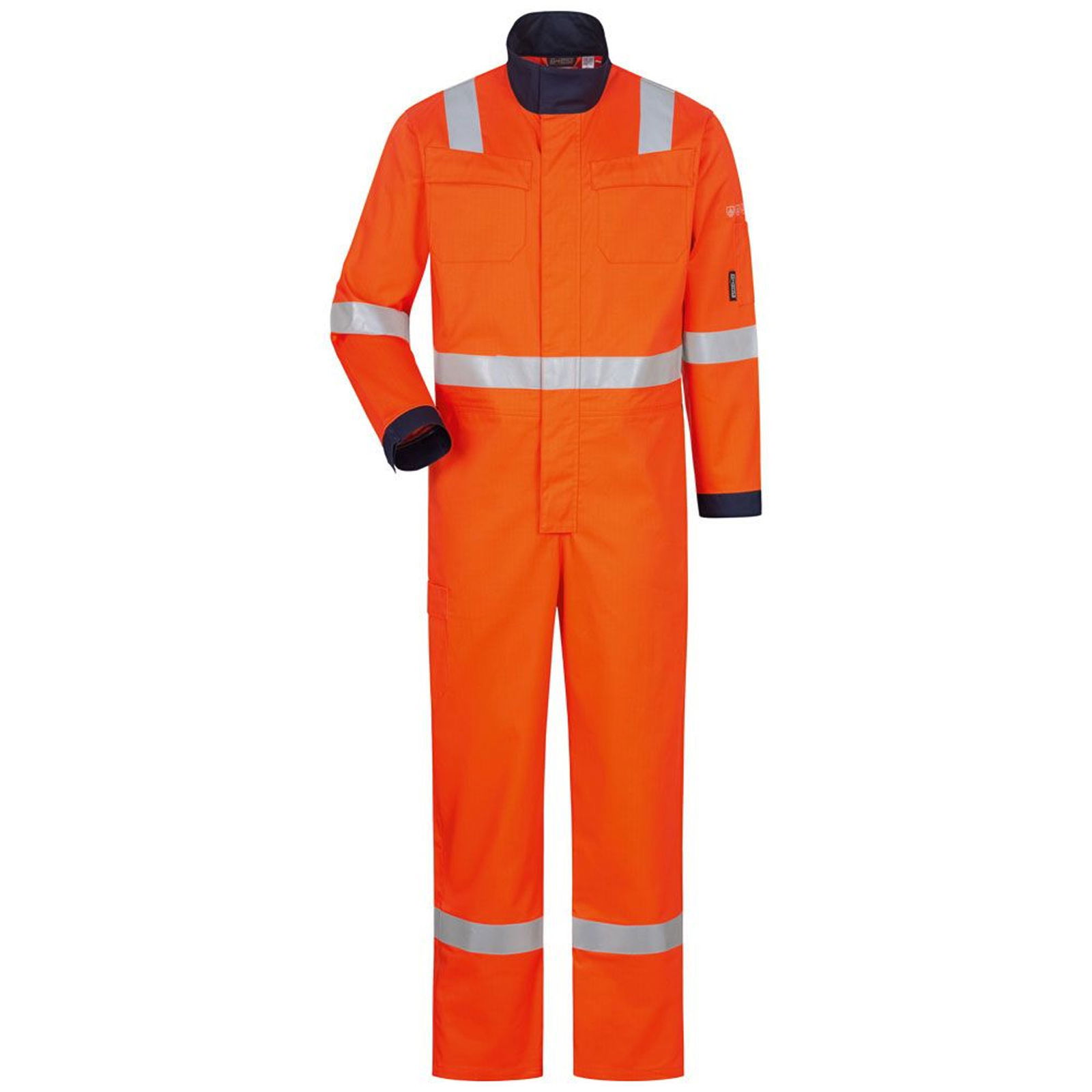 Warnschutzoverall Multinorm Orange Safestyle Mauno 23467