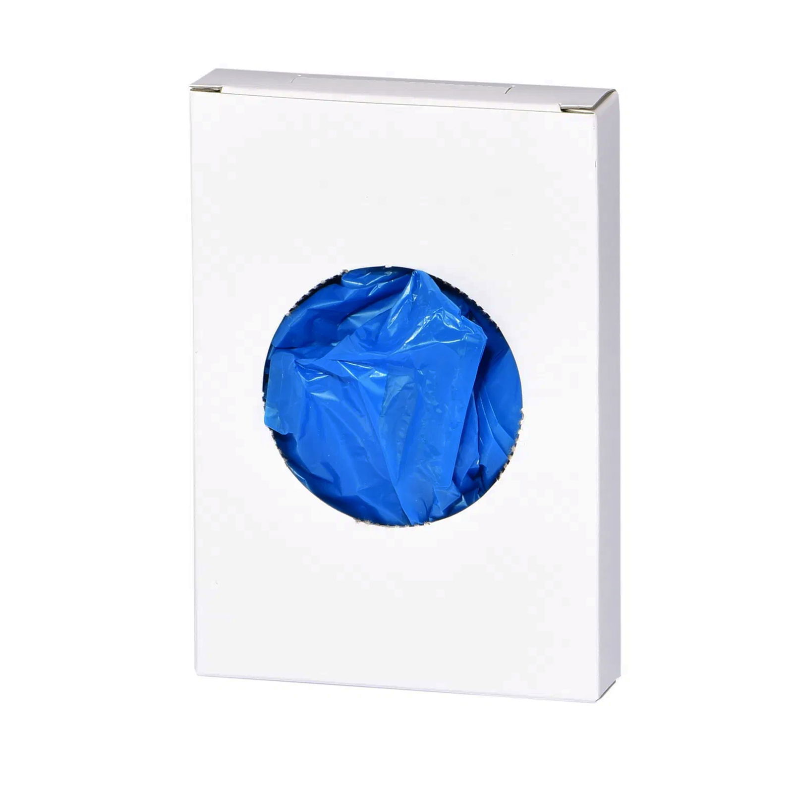 Sacchetti igienici blu per assorbenti e tamponi