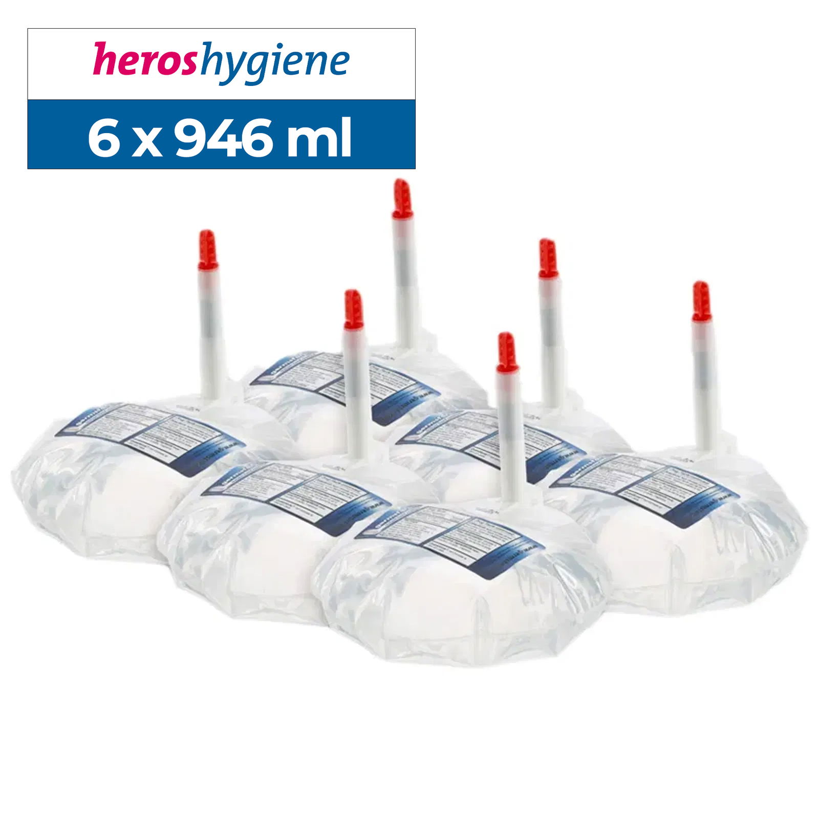 Germstar Original hand disinfectant maxipack 6 x 946 ml