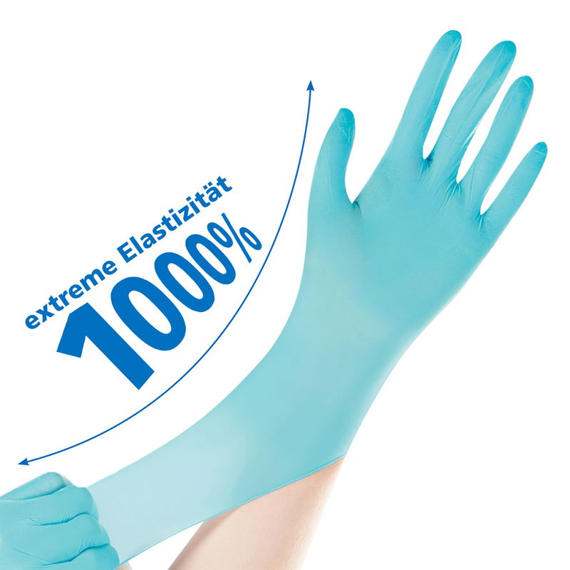 Neopren Einweghandschuhe Stretch Pro puderfrei