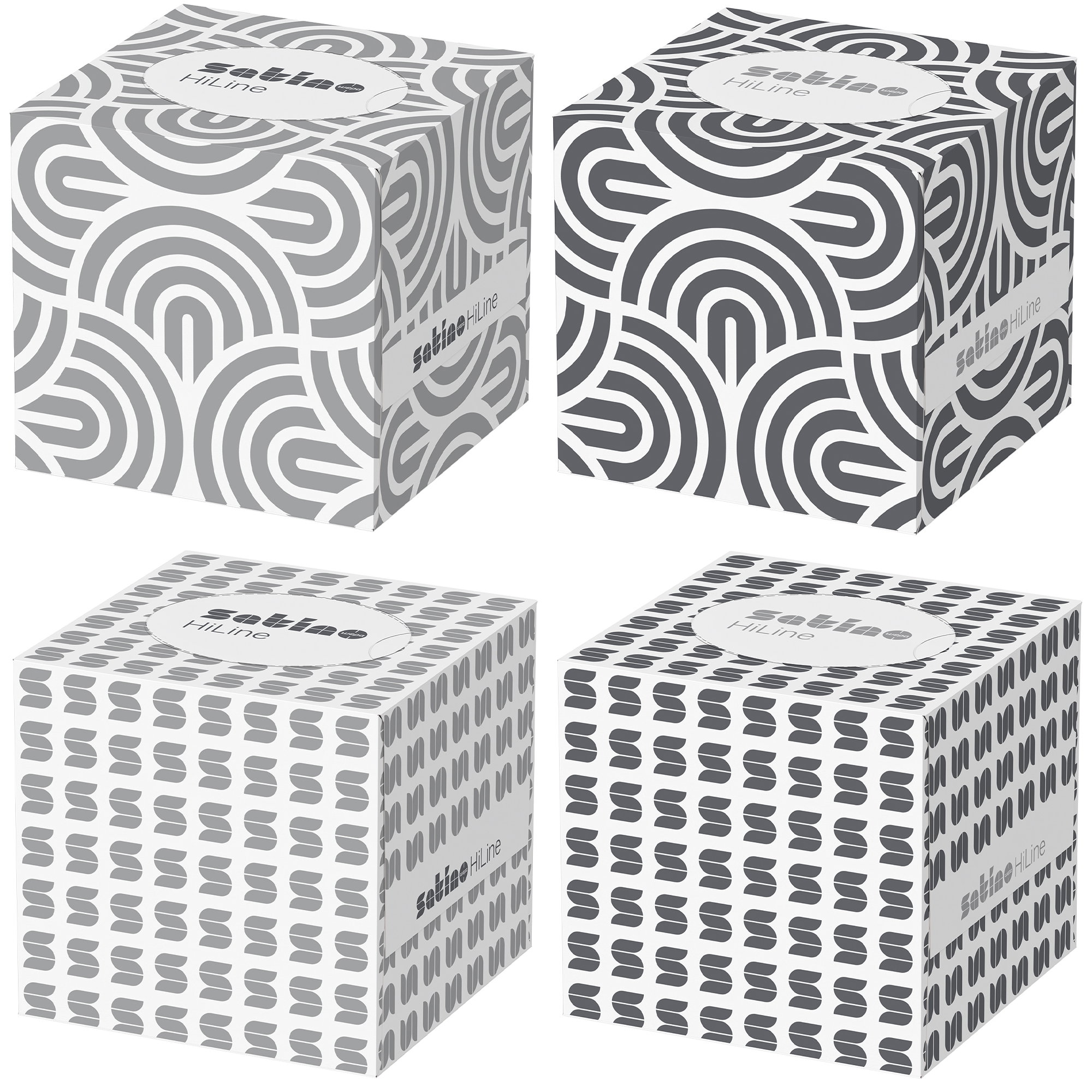 Box, Verpackung, Muster, Grau, Logo