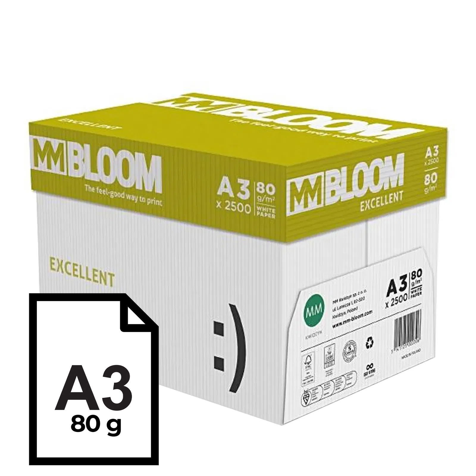 Papier à copier MM Bloom Excellent | A3 | 80 g