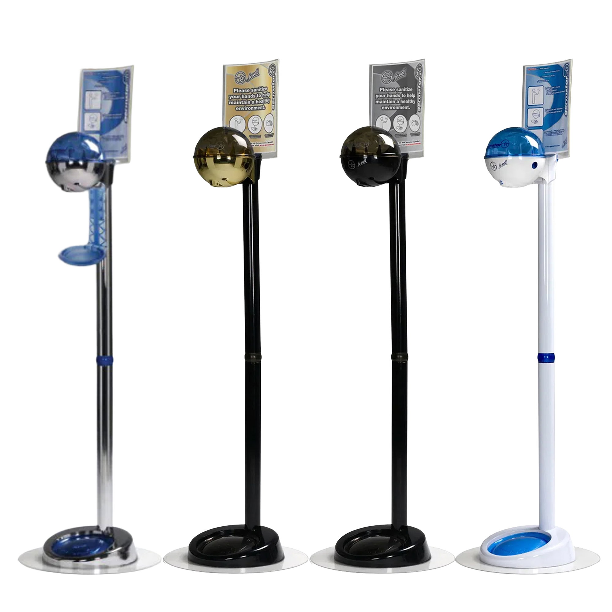 Hand sanitizer Spender, Standsäule, Dispenser Ständer, Berührungslose Spender, Händedesinfektionsstation
