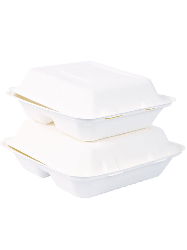 BIO Take-Away-Box "Triple" Zuckerrohr