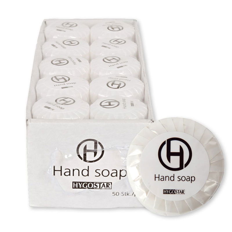 Round hand soap