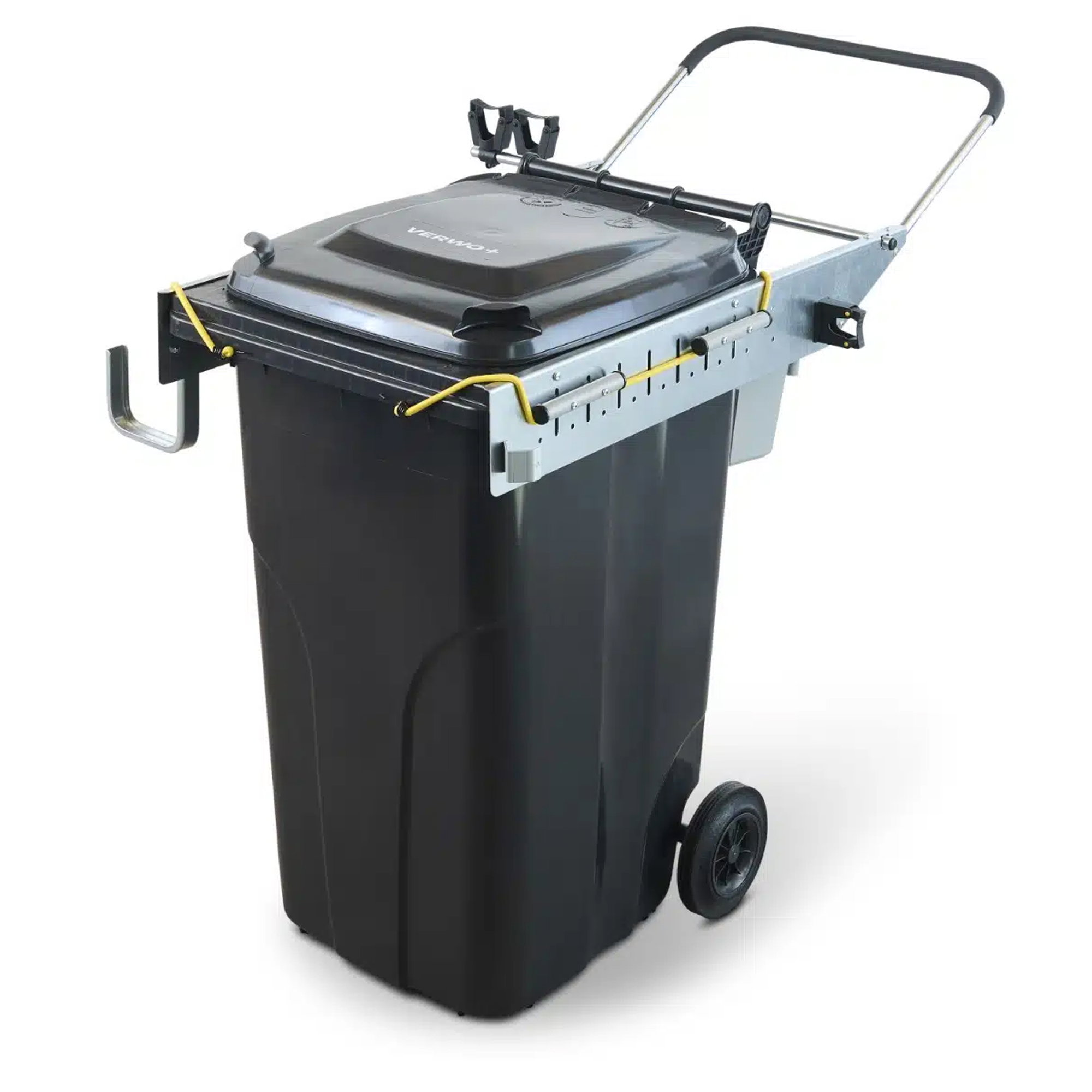 Müllcontainer, Rollbehälter, Abfallbehälter, Mülltonne, Deckel-Entnahme