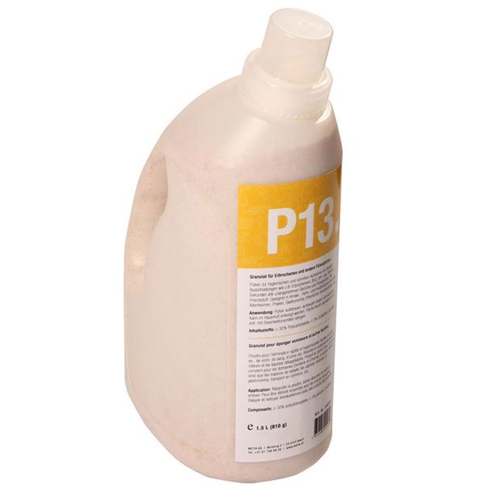 Puke powder, granules, 1.5 liter bottle