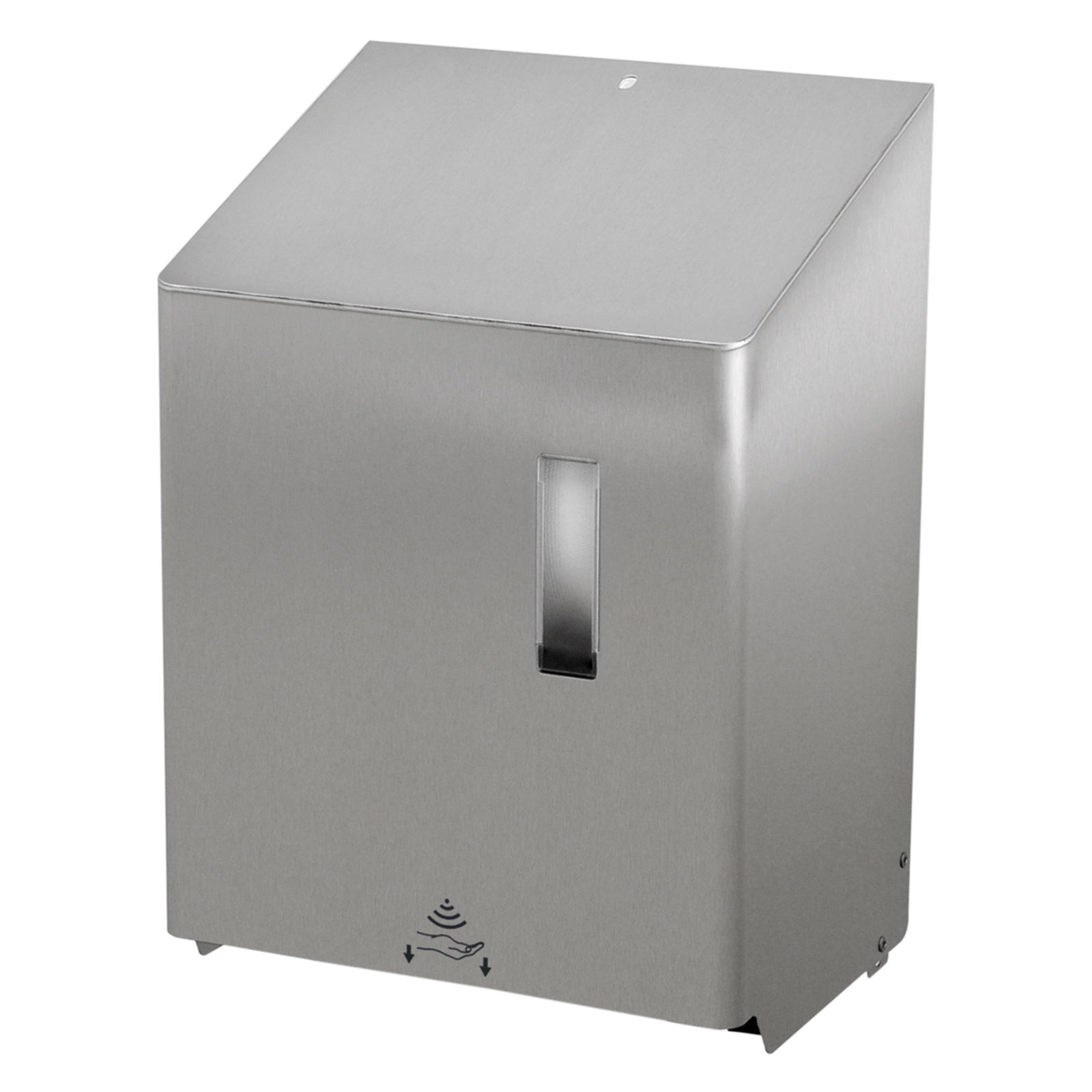 SanTRAL 3400351 Papierhandtuchspender für Rollen Edelstahl HTU 1 E ST