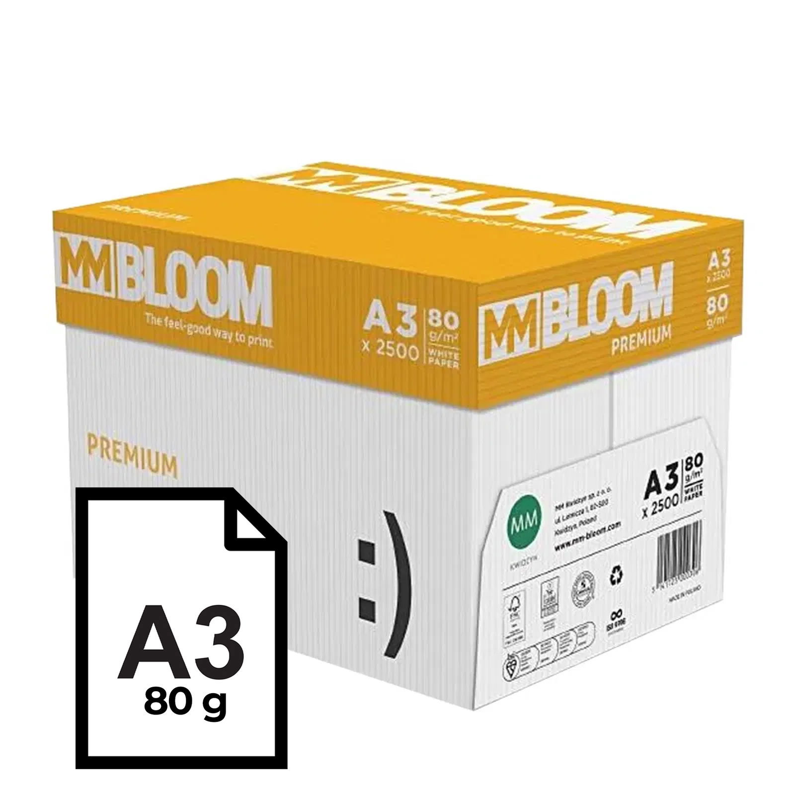 Copy paper MM Bloom Premium | A3 | 80 g