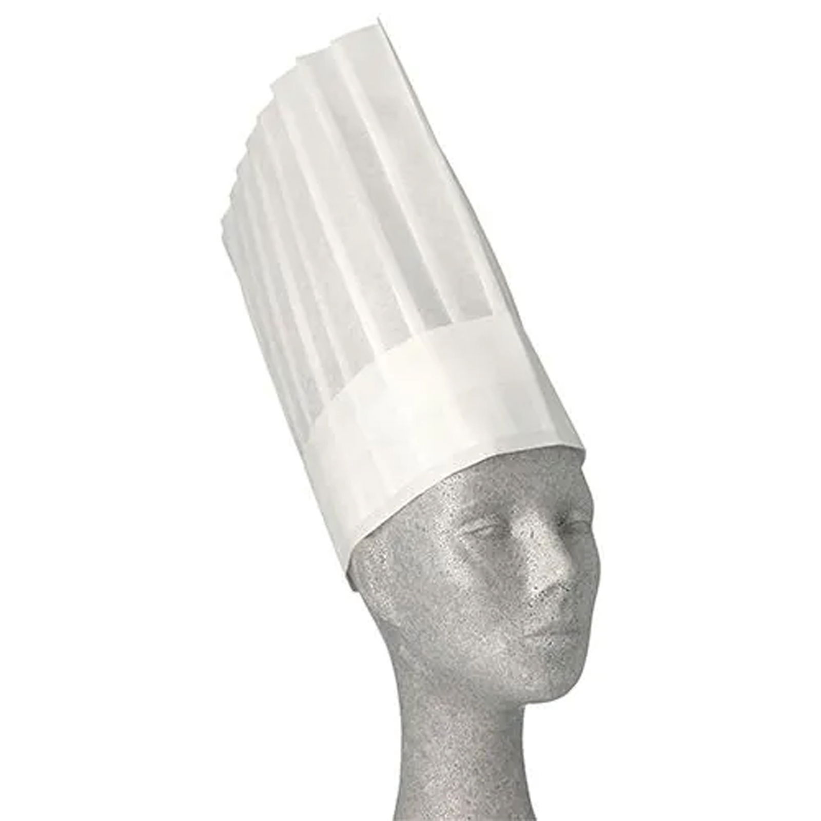 TOSKANA white chef's hat made of polypropylene nonwoven fabric