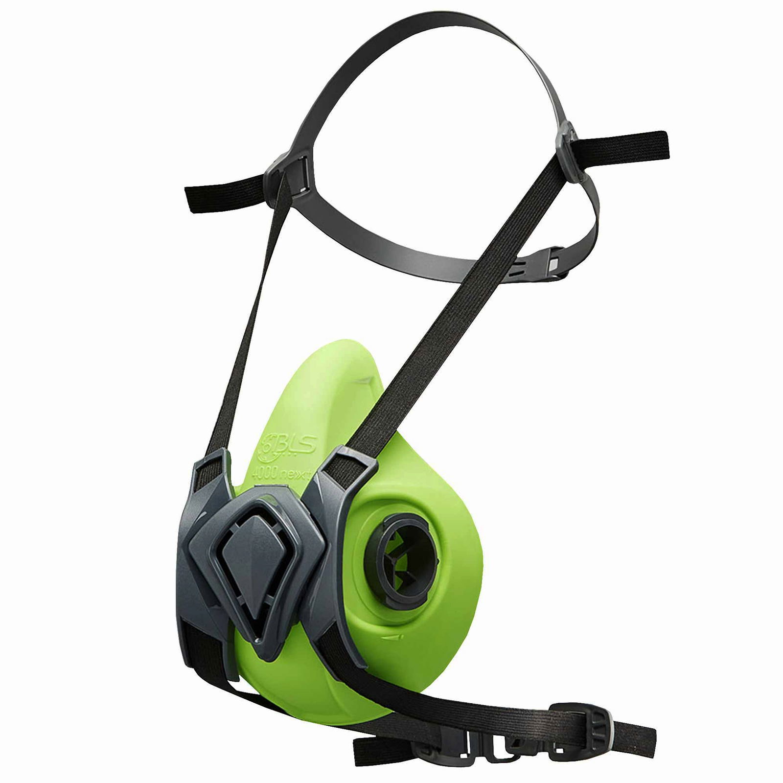 Atemschutz-Halbmaske BLS 4000next, aus Silikon, Bajonettverschluss