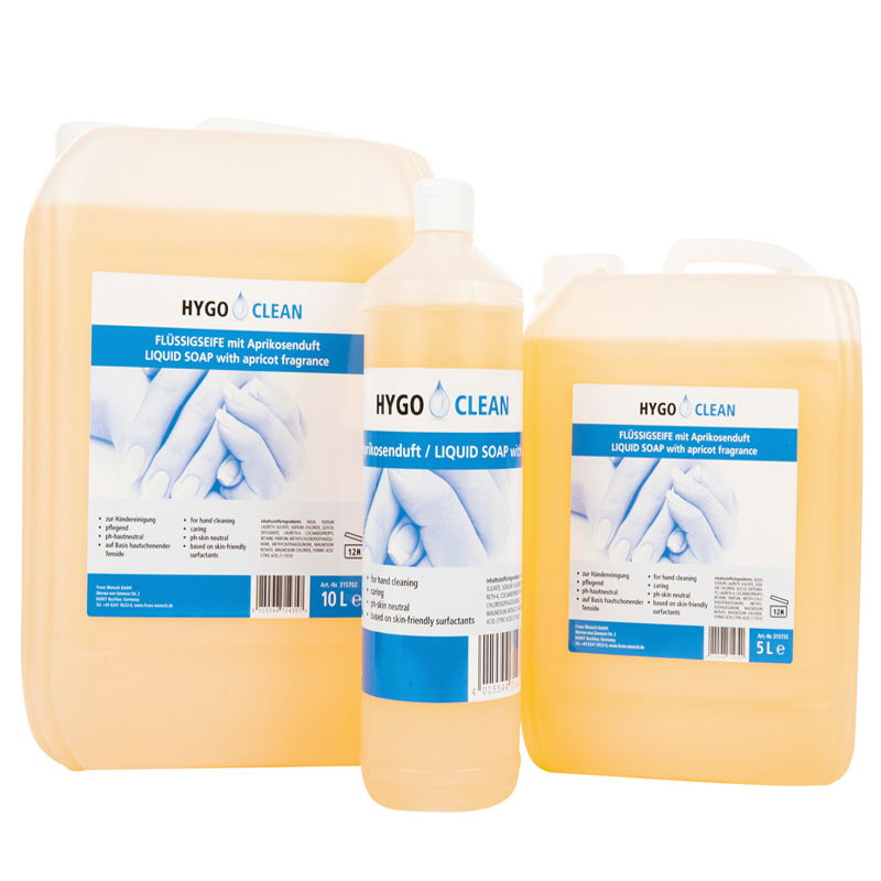 Savon liquide Hygoclean abricot