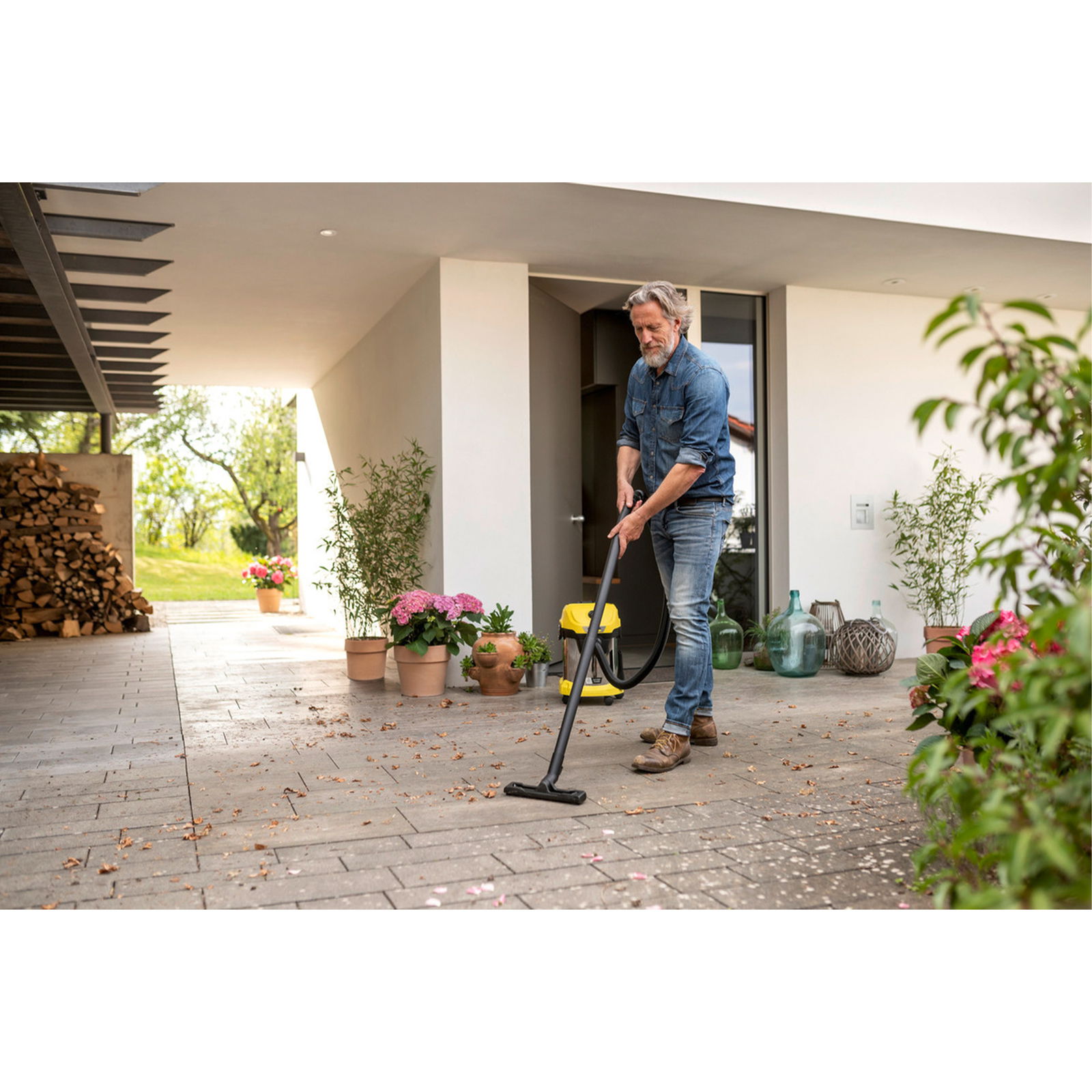 Aspiratore solidi e liquidi senza fili Kärcher WD 3-18 S
