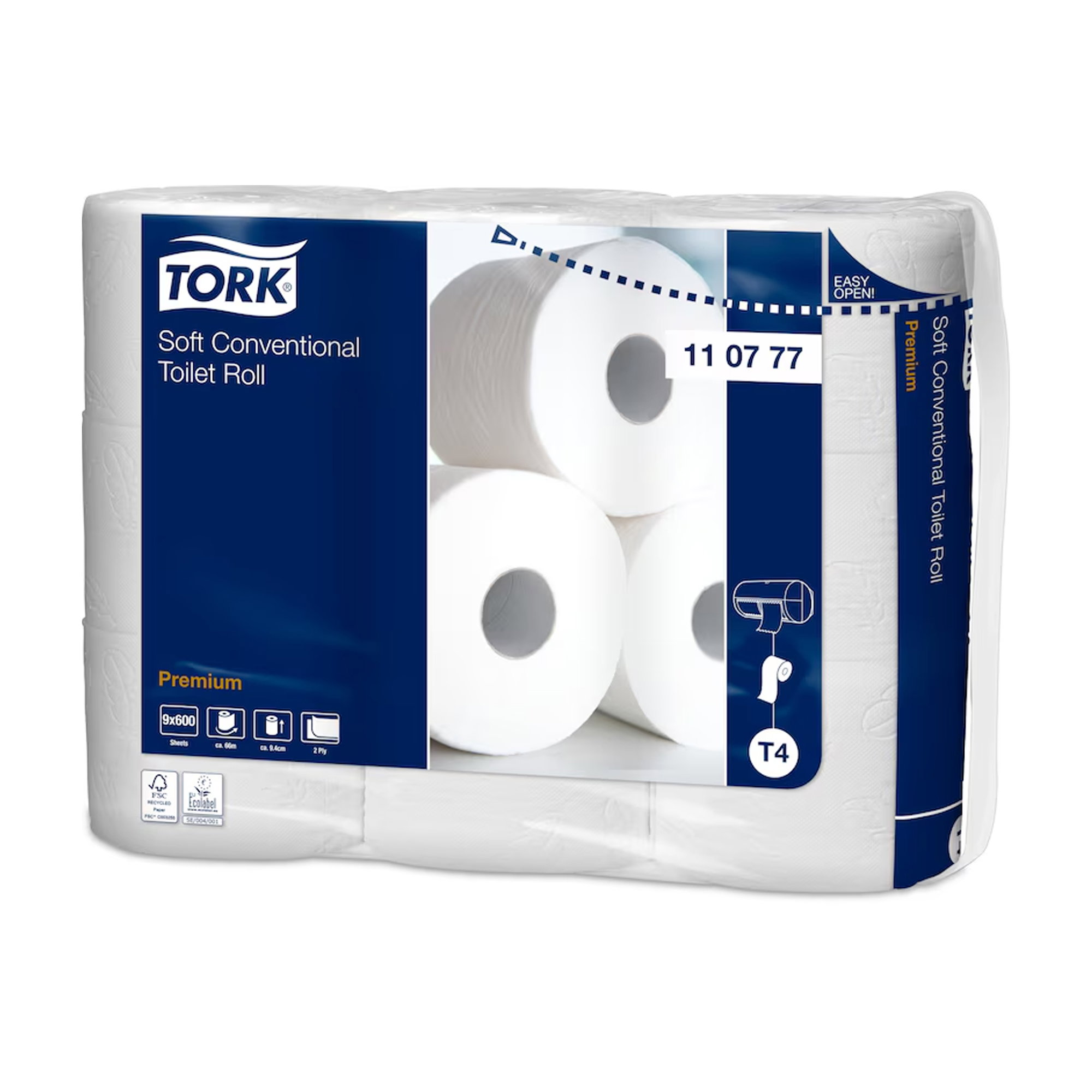 Toilettenpapier | 2-lagig | Zellstoff | 66 m | Tork 110777 T4