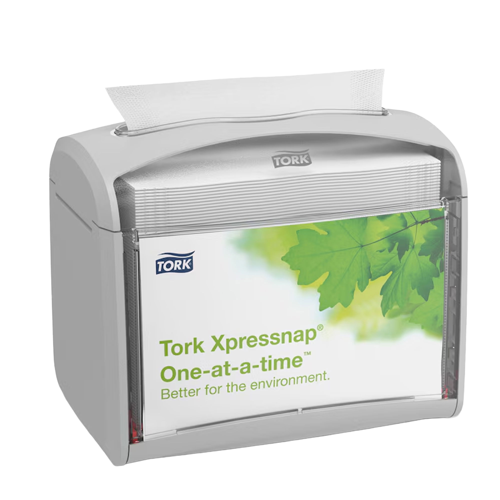 Distributeur de serviettes | Plastique | Gris | Tork 272613 N4