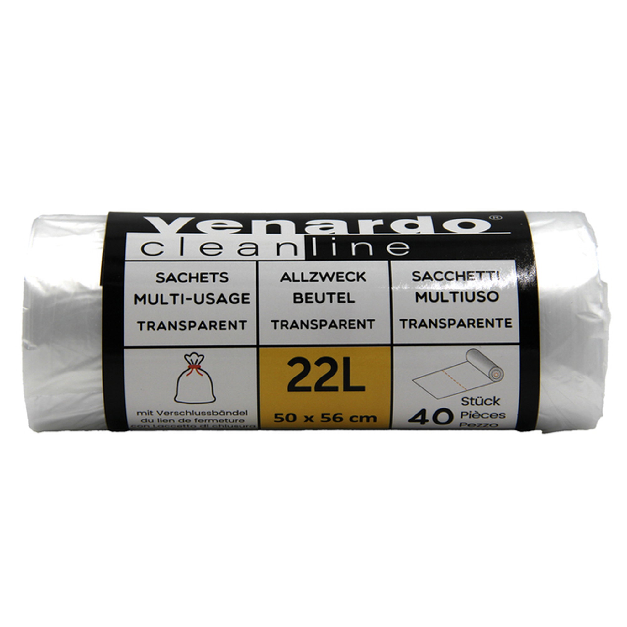 Sack, Trash bag, Rollenbeutel, Abfallsack, Transparent