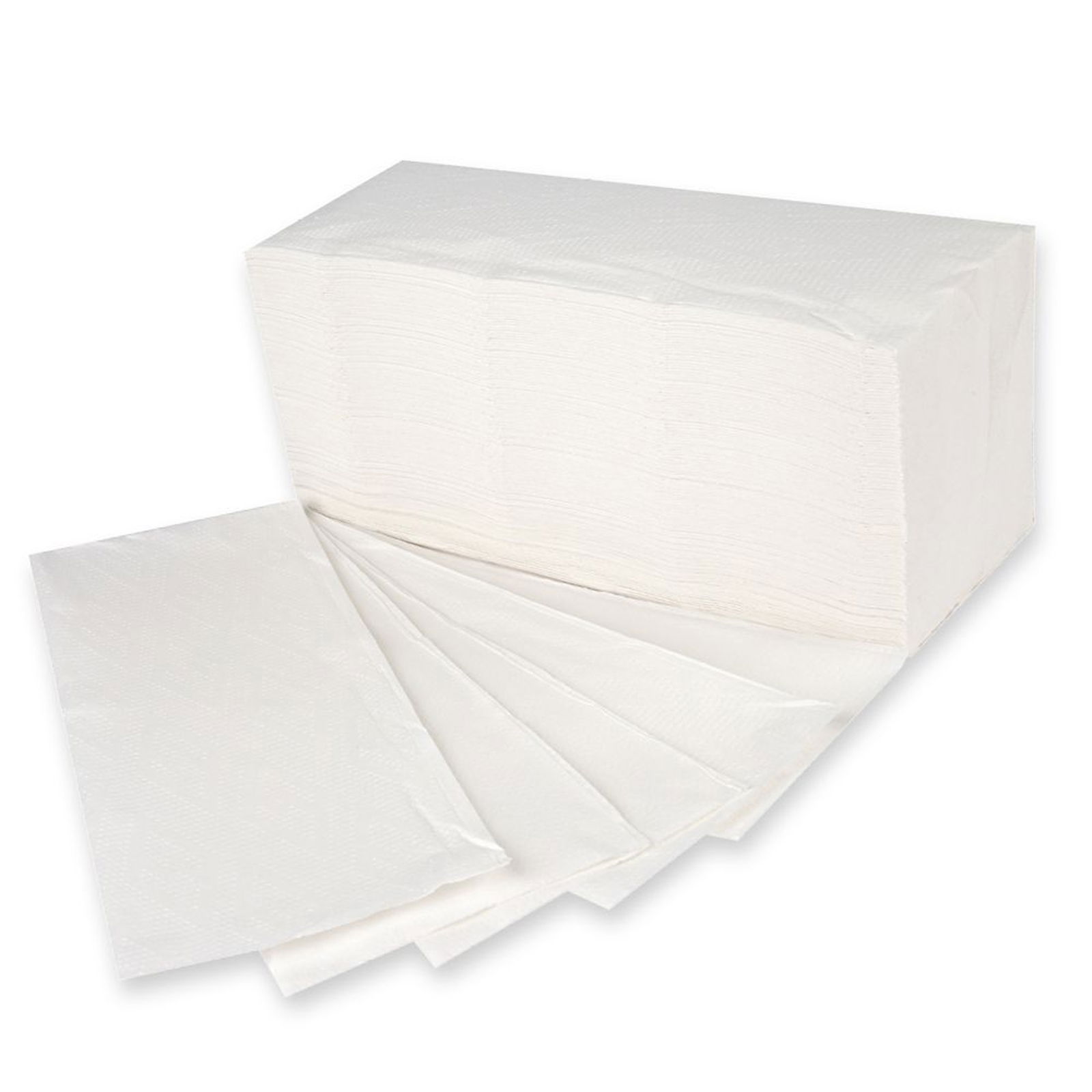 Paper hand towels V-fold 2-ply cellulose