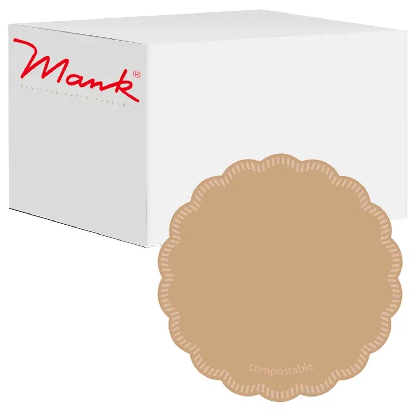 Glasuntersetzer Papier gewellt