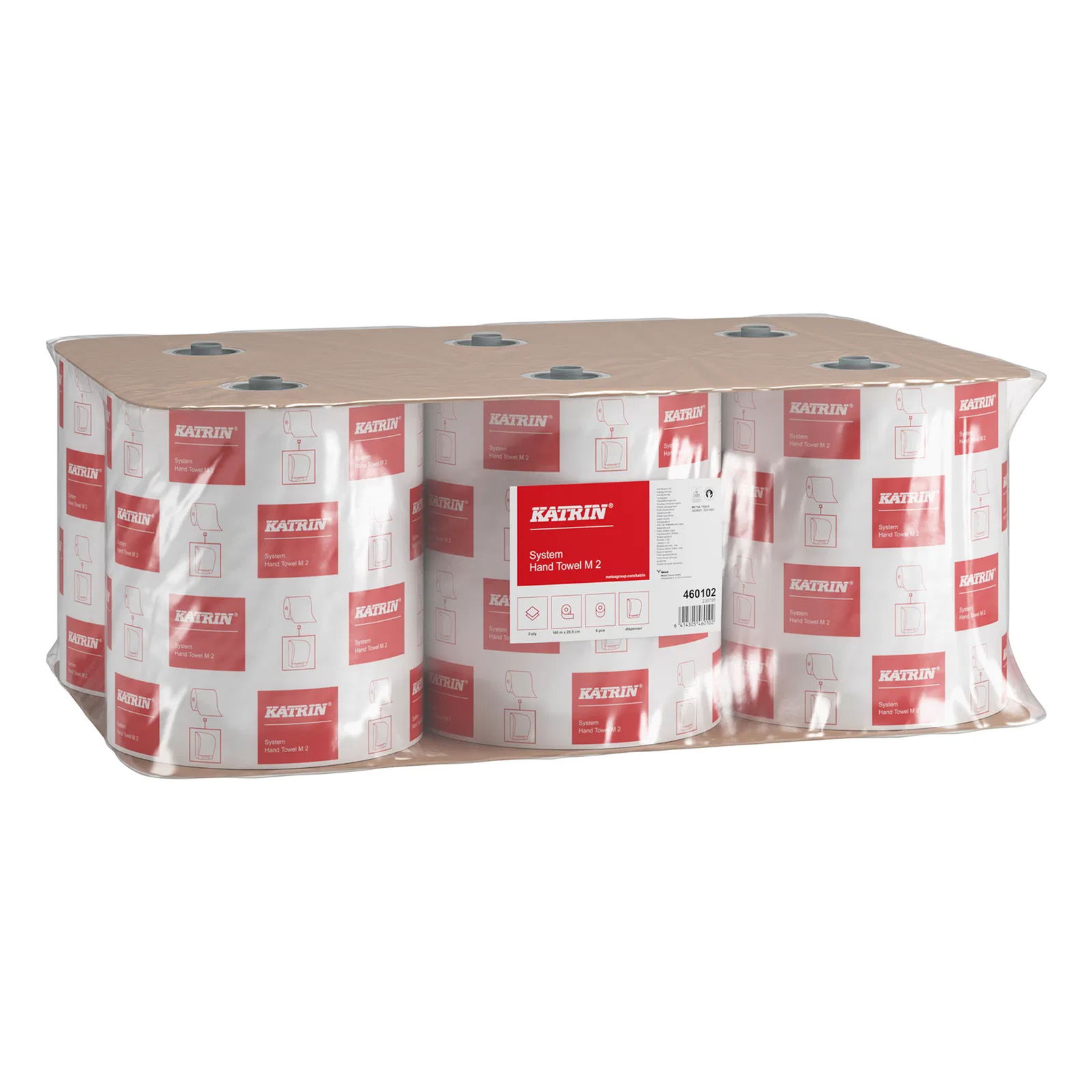 Rouleau d’essuie-mains Katrin 460102 System M 2 plis