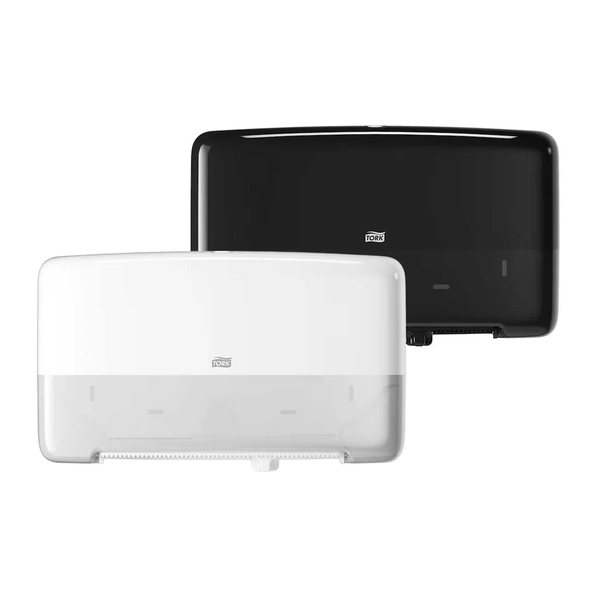 Hand dryer, Wall-mounted, Schwarz, Weiß, Tork